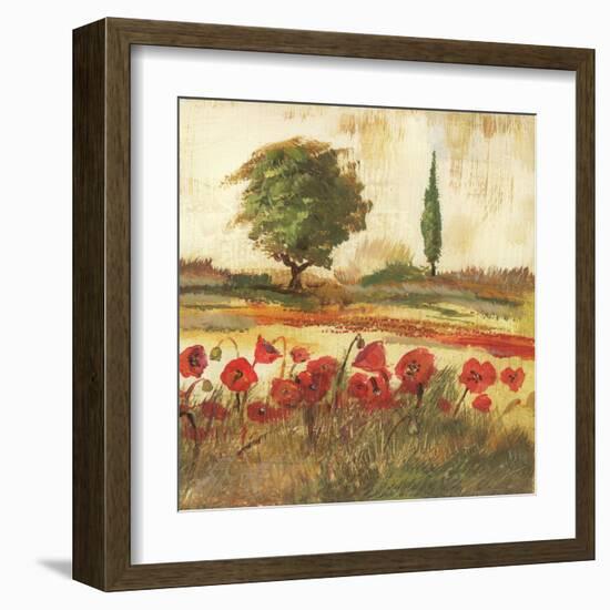 Poppy Field III-Gregory Gorham-Framed Art Print