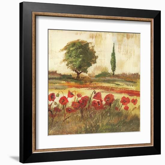 Poppy Field III-Gregory Gorham-Framed Art Print