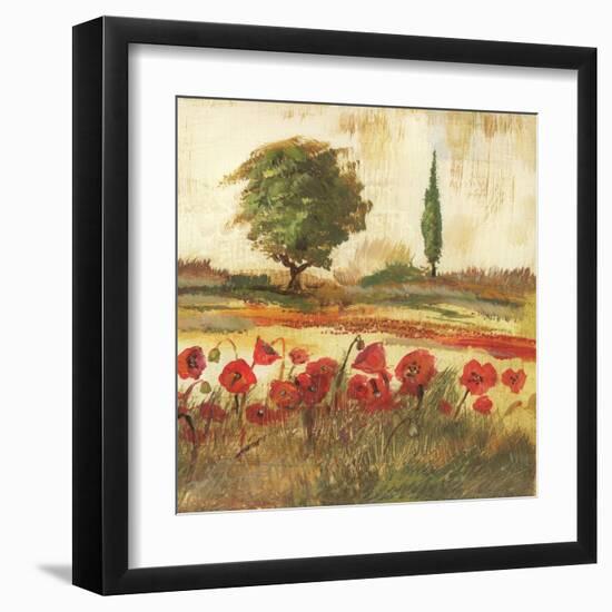 Poppy Field III-Gregory Gorham-Framed Art Print