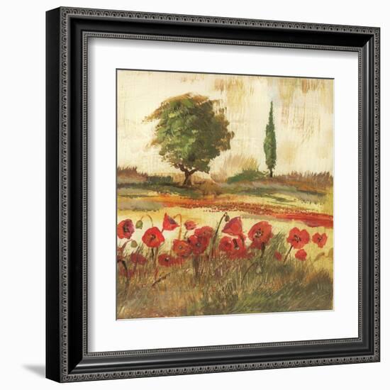 Poppy Field III-Gregory Gorham-Framed Art Print