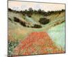 Poppy Field In A Hollow-Claude Monet-Mounted Art Print