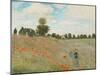 Poppy Field, Near Argenteuil, c.1873-Claude Monet-Mounted Art Print