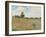 Poppy Field, Near Argenteuil, c.1873-Claude Monet-Framed Premium Giclee Print