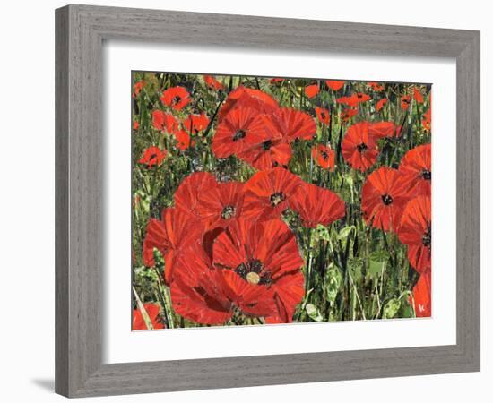 Poppy Field-Kirstie Adamson-Framed Giclee Print