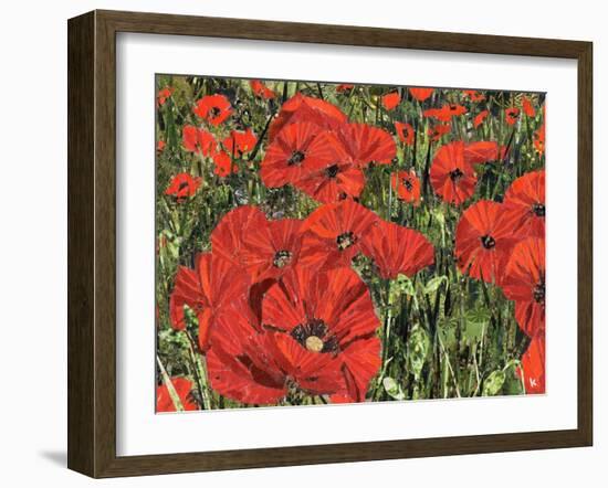 Poppy Field-Kirstie Adamson-Framed Giclee Print