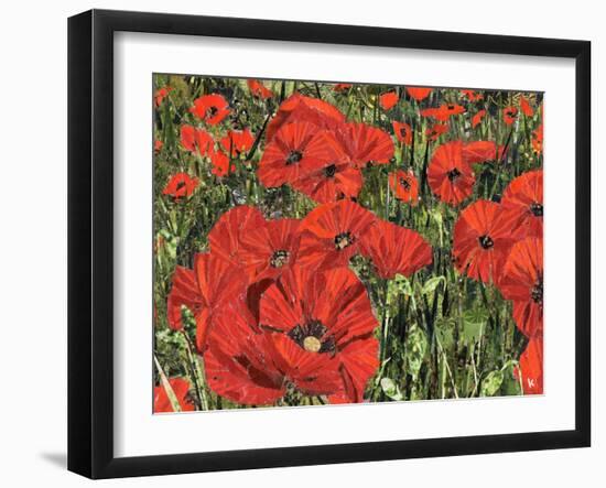 Poppy Field-Kirstie Adamson-Framed Giclee Print