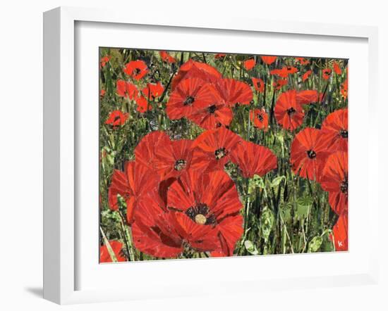 Poppy Field-Kirstie Adamson-Framed Giclee Print