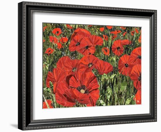 Poppy Field-Kirstie Adamson-Framed Giclee Print