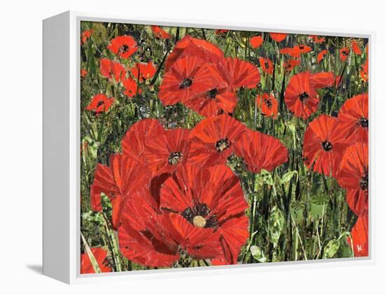 Poppy Field-Kirstie Adamson-Framed Premier Image Canvas