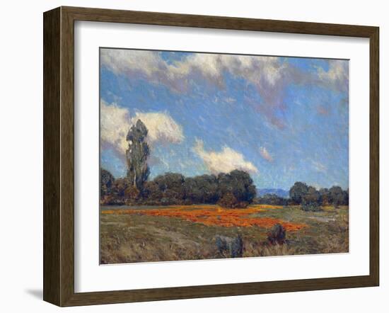 Poppy Fields-Granville Redmond-Framed Art Print