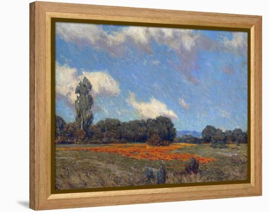 Poppy Fields-Granville Redmond-Framed Stretched Canvas