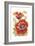 Poppy Floral I-Tim O'toole-Framed Art Print