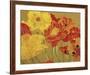 Poppy Garden I-Beverly Jean-Framed Art Print