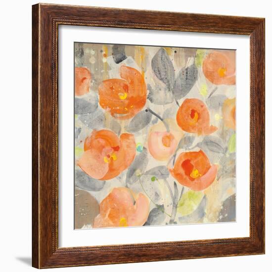 Poppy Garden I-Albena Hristova-Framed Art Print