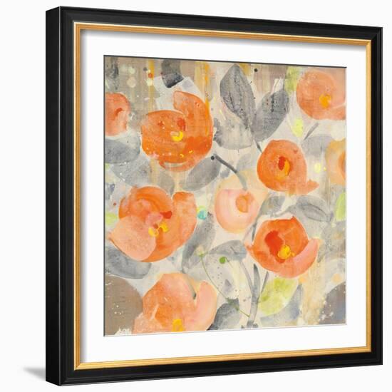 Poppy Garden I-Albena Hristova-Framed Art Print