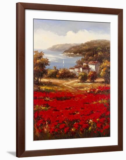 Poppy Harbor-Marino-Framed Art Print