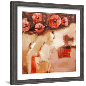 Poppy Hat-Elena Ilku-Framed Giclee Print