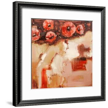 Poppy Hat-Elena Ilku-Framed Giclee Print