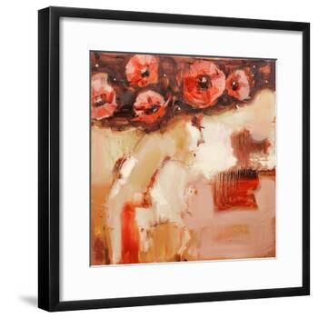 Poppy Hat-Elena Ilku-Framed Giclee Print