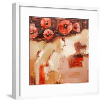 Poppy Hat-Elena Ilku-Framed Giclee Print