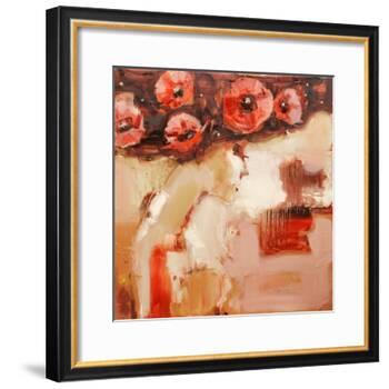 Poppy Hat-Elena Ilku-Framed Giclee Print