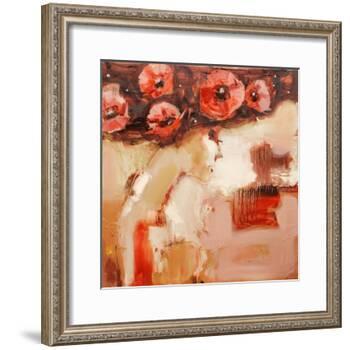 Poppy Hat-Elena Ilku-Framed Giclee Print