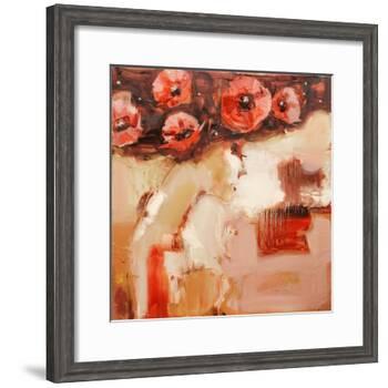 Poppy Hat-Elena Ilku-Framed Giclee Print