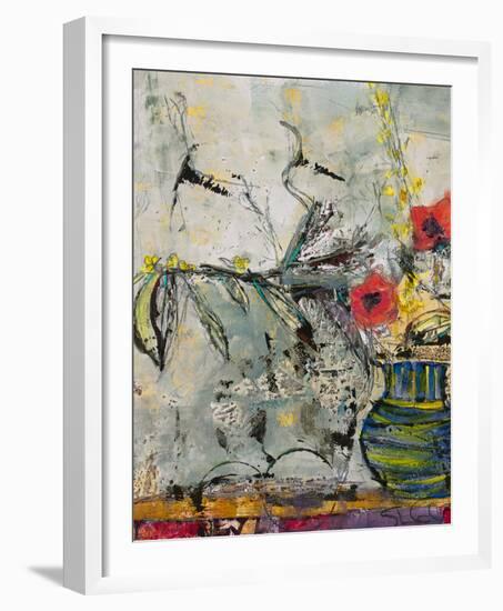 Poppy I-Leach-Framed Giclee Print