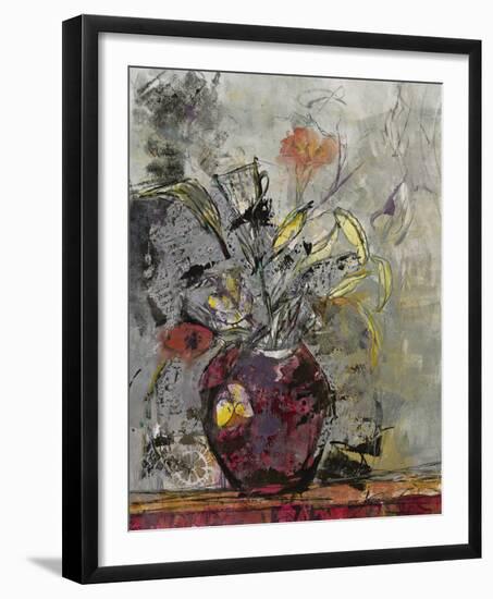 Poppy III-Leach-Framed Giclee Print