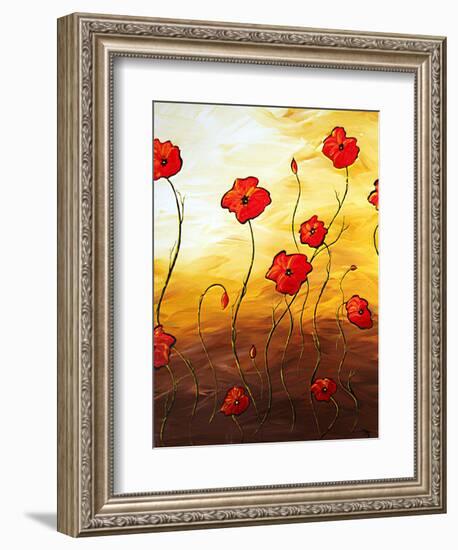 Poppy Joy-Megan Aroon Duncanson-Framed Art Print