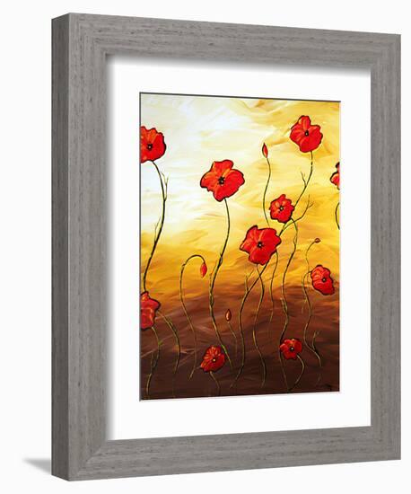 Poppy Joy-Megan Aroon Duncanson-Framed Art Print