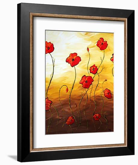 Poppy Joy-Megan Aroon Duncanson-Framed Art Print