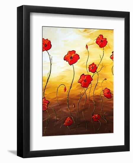 Poppy Joy-Megan Aroon Duncanson-Framed Art Print