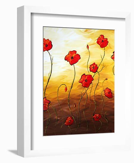 Poppy Joy-Megan Aroon Duncanson-Framed Art Print