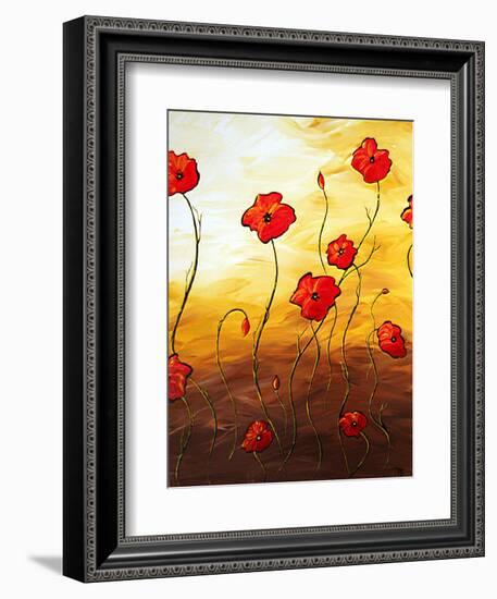 Poppy Joy-Megan Aroon Duncanson-Framed Art Print