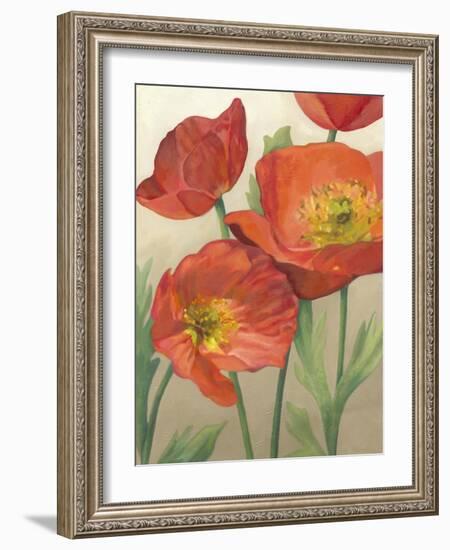 Poppy Love I-Megan Meagher-Framed Art Print