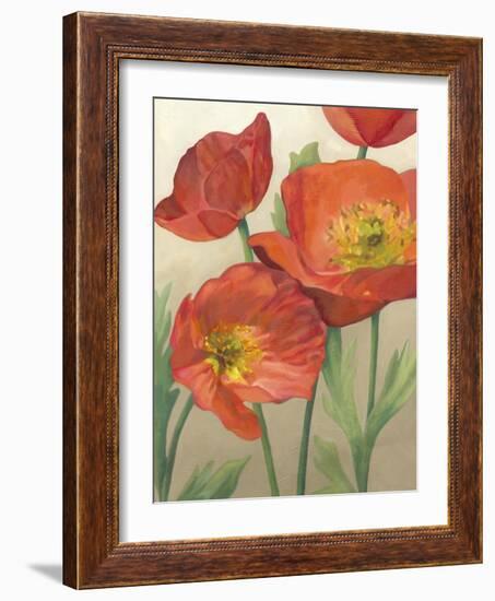 Poppy Love I-Megan Meagher-Framed Art Print