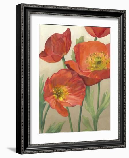 Poppy Love I-Megan Meagher-Framed Art Print