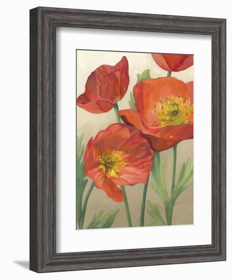 Poppy Love I-Megan Meagher-Framed Art Print