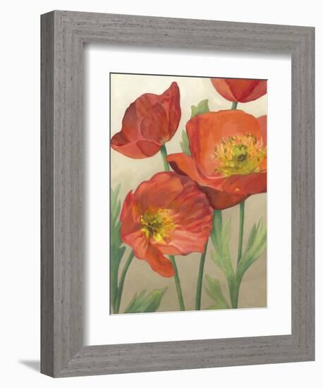 Poppy Love I-Megan Meagher-Framed Art Print