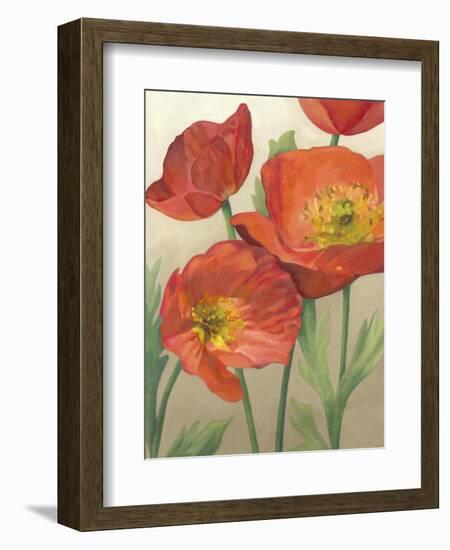 Poppy Love I-Megan Meagher-Framed Art Print