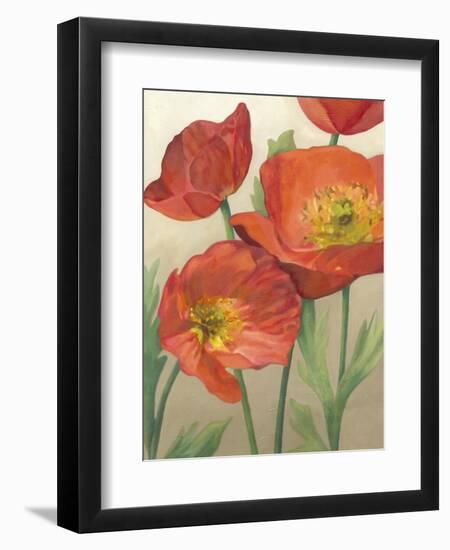 Poppy Love I-Megan Meagher-Framed Art Print