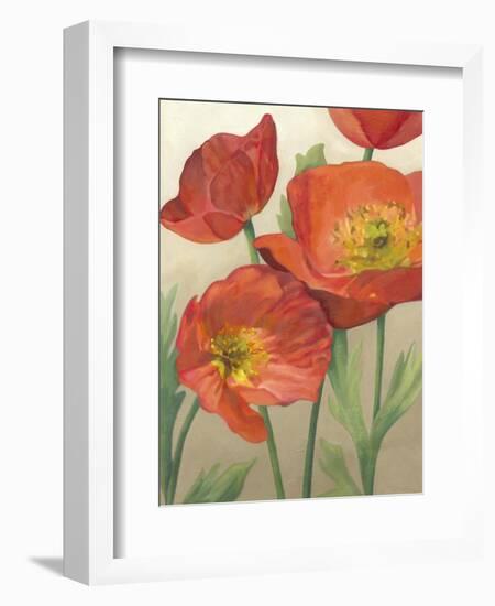 Poppy Love I-Megan Meagher-Framed Art Print