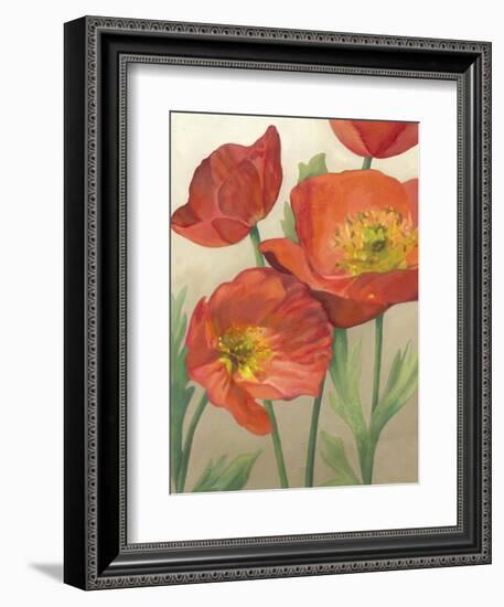 Poppy Love I-Megan Meagher-Framed Art Print