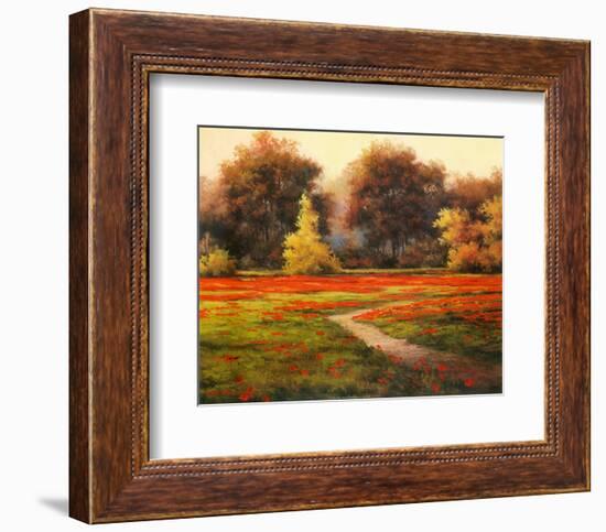 Poppy Meadows I-T^ C^ Chiu-Framed Art Print