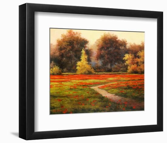 Poppy Meadows I-T^ C^ Chiu-Framed Art Print