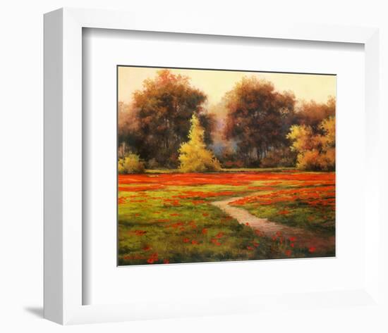 Poppy Meadows I-T^ C^ Chiu-Framed Art Print