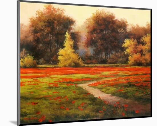 Poppy Meadows I-T^ C^ Chiu-Mounted Art Print