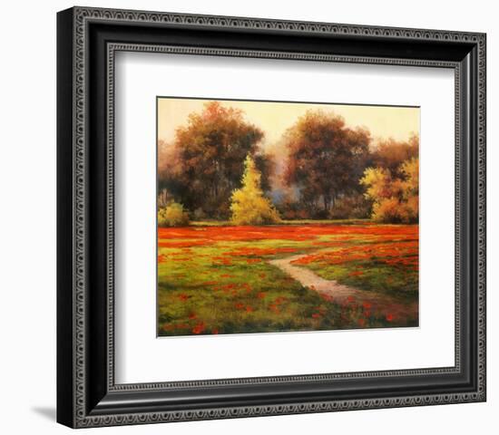 Poppy Meadows I-T^ C^ Chiu-Framed Art Print