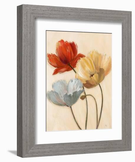 Poppy Palette II-null-Framed Art Print